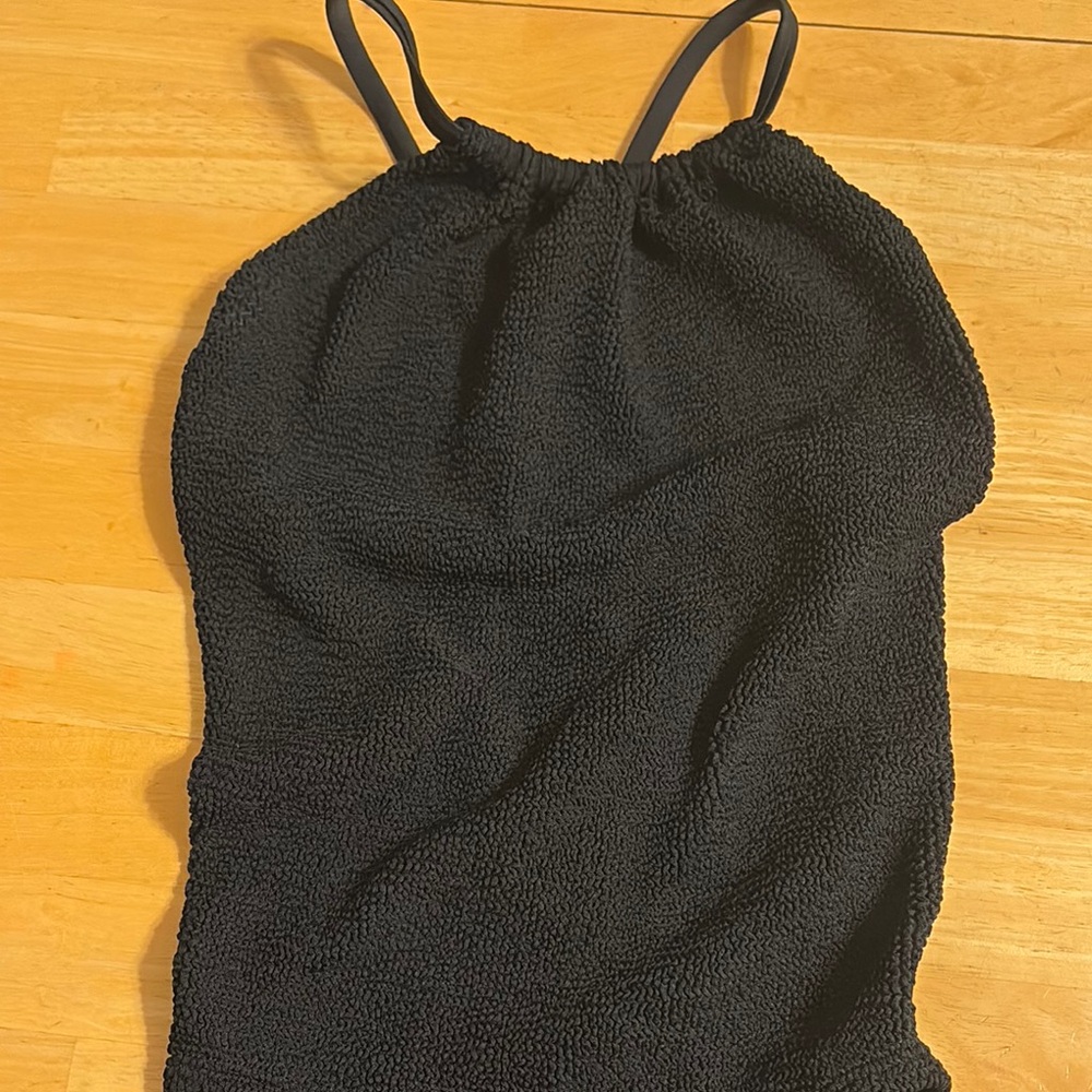 Hunza G Black PORTIA ONE Piece Swimsuit